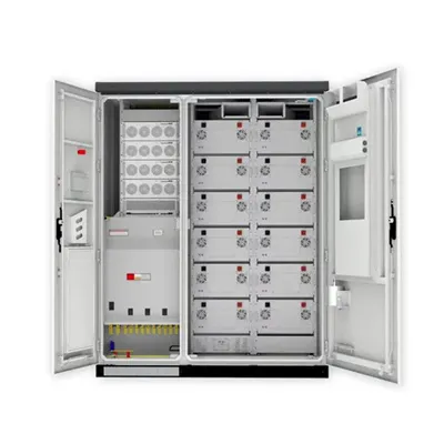 Low-voltage outdoor cabinet for Micronesian train station
